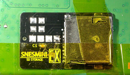 SNES MINI SD STORAGE EX - Internal Storage Mod Expander PCB For FTM-SHVC boards.